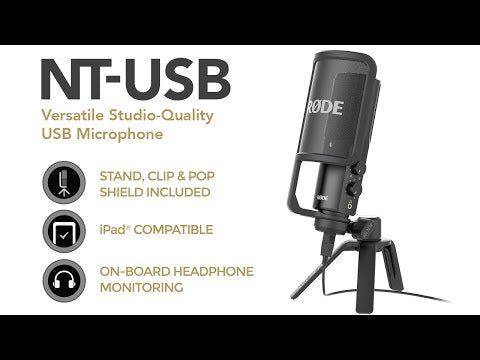 Rode NT-USB USB Condenser Microphone