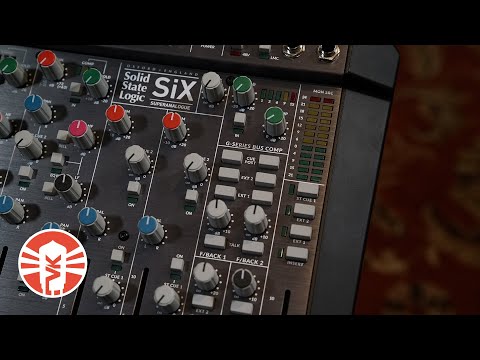 SSL SiX Small Format Desktop Mixer