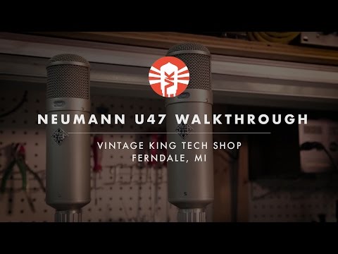 Neumann U47a LDC Tube Mic Pair #4553/4554 (Vintage)