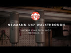 Neumann U47a LDC Tube Mic Pair #4553/4554 (Vintage)