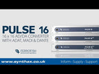 Ferrofish Pulse 16 DX 16x16 AD/DA Converter with +24 dBu I/O Option