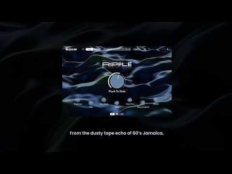 Capsule Audio Ripple Virtual Keys Instrument - Electronic Delivery