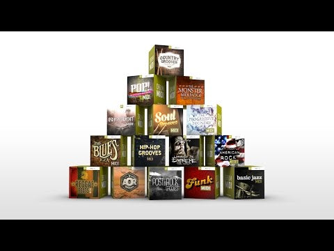Toontrack Generic DRUM MIDI Pack - Electronic Delivery