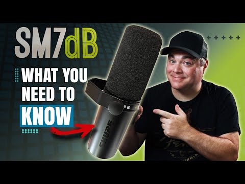 Shure SM7dB Dynamic Vocal Microphone (Demo Deal)