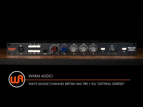 Warm Audio WA73-EQ Single Channel Microphone Preamp/EQ