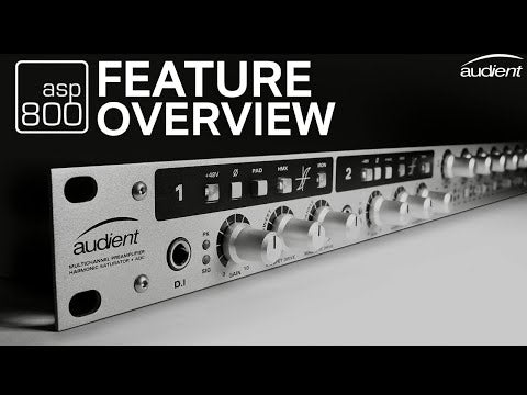 Audient ASP800 8-Channel Microphone Preamp