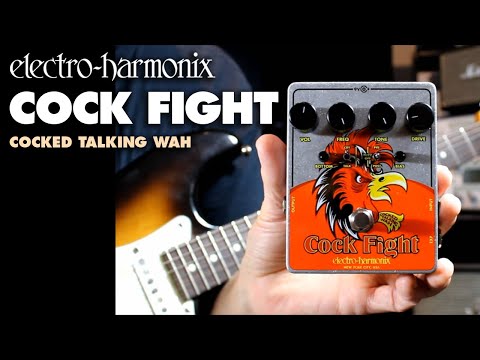 Electro-Harmonix Cock Fight Cocked Wah and Fuzz Pedal