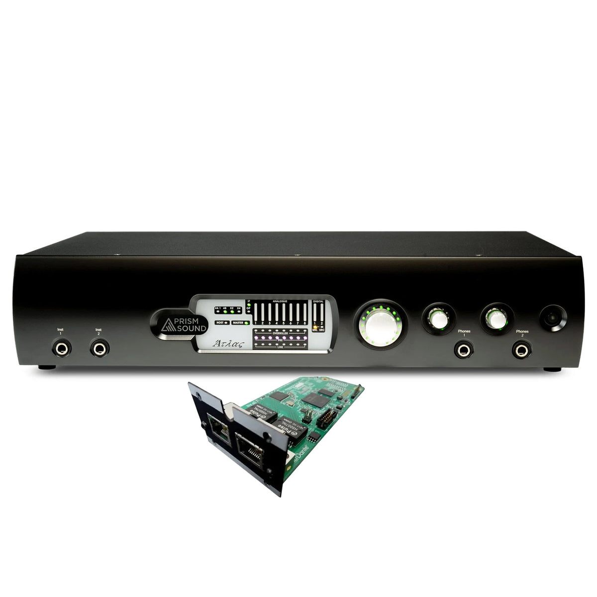 Prism Sound Atlas USB 2.0 Audio Interface with MDIO Dante Module