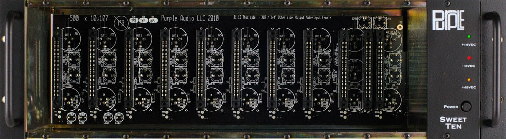 Purple Audio Sweet Ten Rack (Demo Deal)