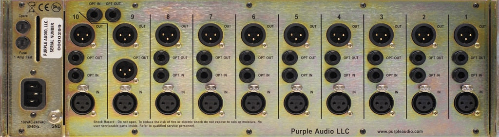 Purple Audio Sweet Ten Rack (Demo Deal)