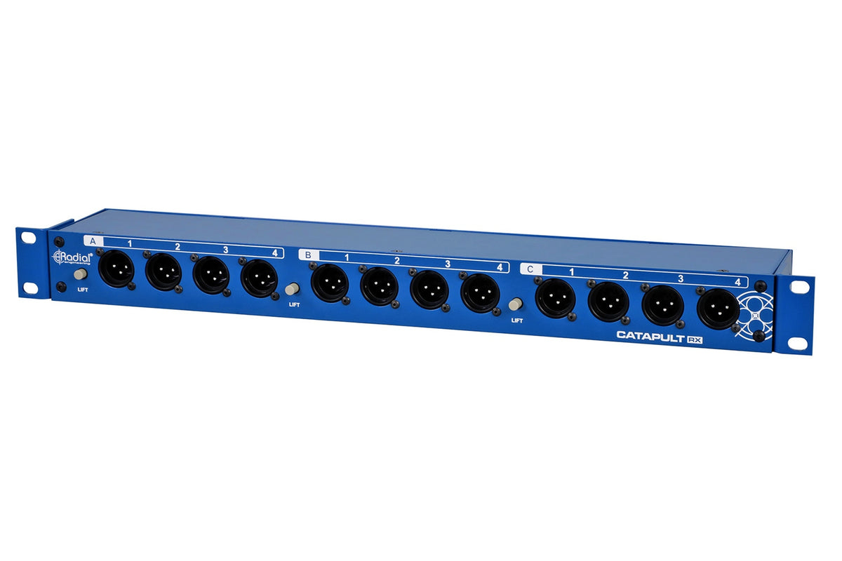 Radial Engineering Catapult Rack RX Cat 5 Analog Audio Snake Receiver