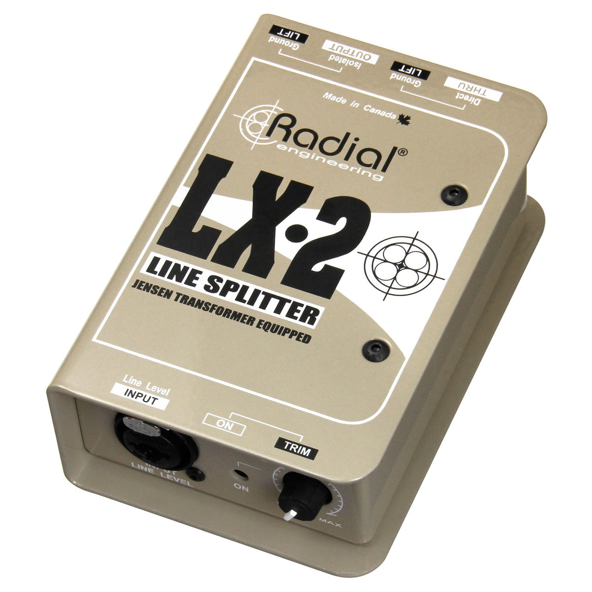 Radial Engineering LX-2 Line Splitter and Attenuator