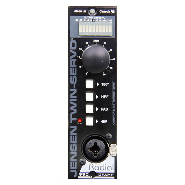 Radial Engineering Jensen Twin-Servo Microphone Preamplifier