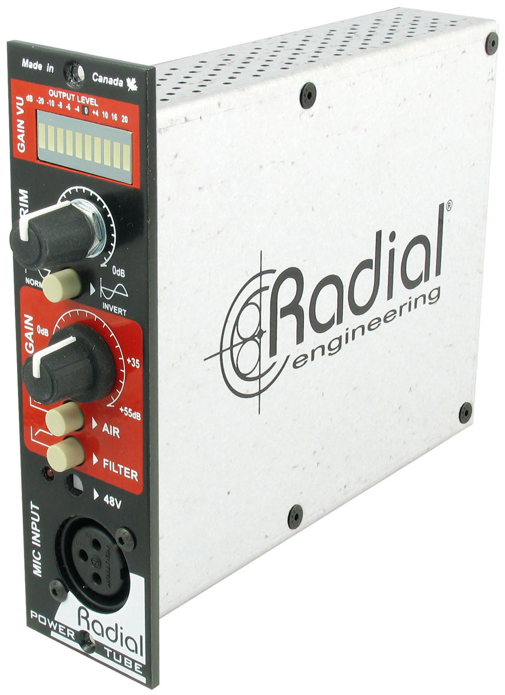 Radial Engineering PowerTube 500 Series Tube Mic Preamp