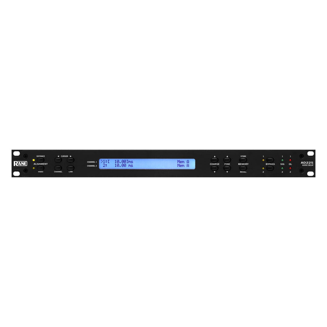 Rane AD22S Audio Delay
