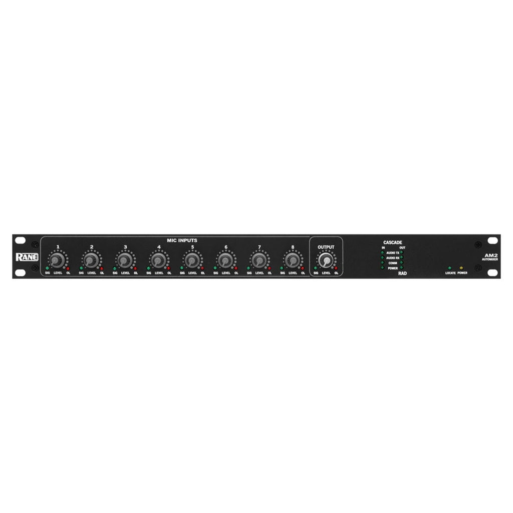 Rane AM2 Automixer (1U) Automatic Mic Mixer