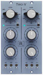Rascal Audio Two-V 500 Series Dual Channel Mic Preamp