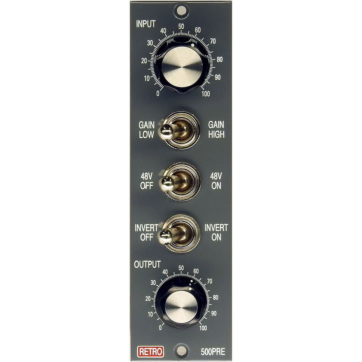 Retro Instruments 500PRE 500 Series Tube Microphone Preamp