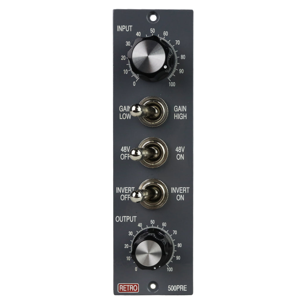 Retro Instruments 500PRE 500 Series Tube Microphone Preamp #19742 (Used)