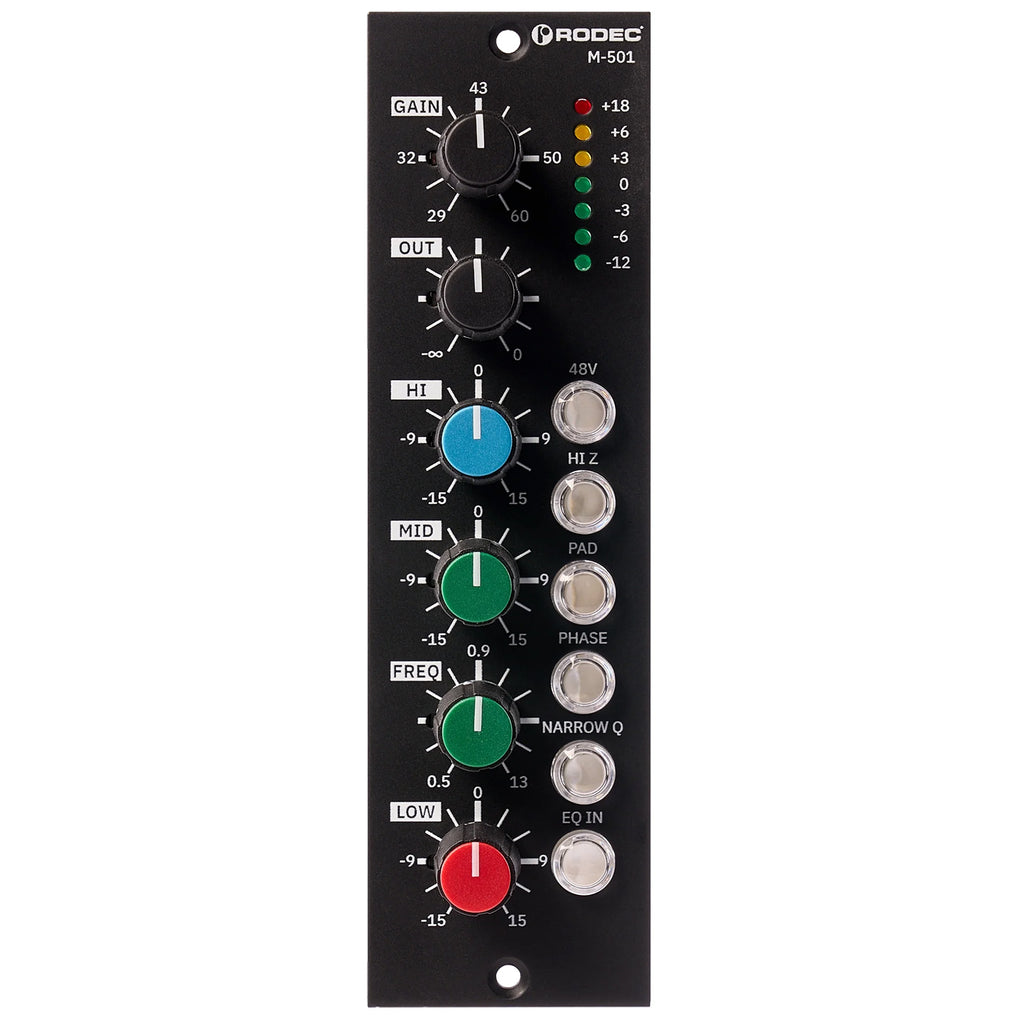 Rodec M-501 500 Series Discrete Preamp/EQ
