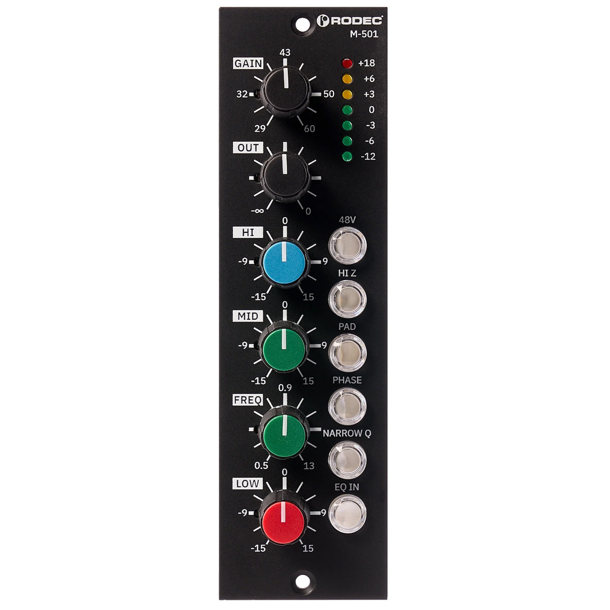 Rodec M-501 500 Series Discrete Preamp/EQ