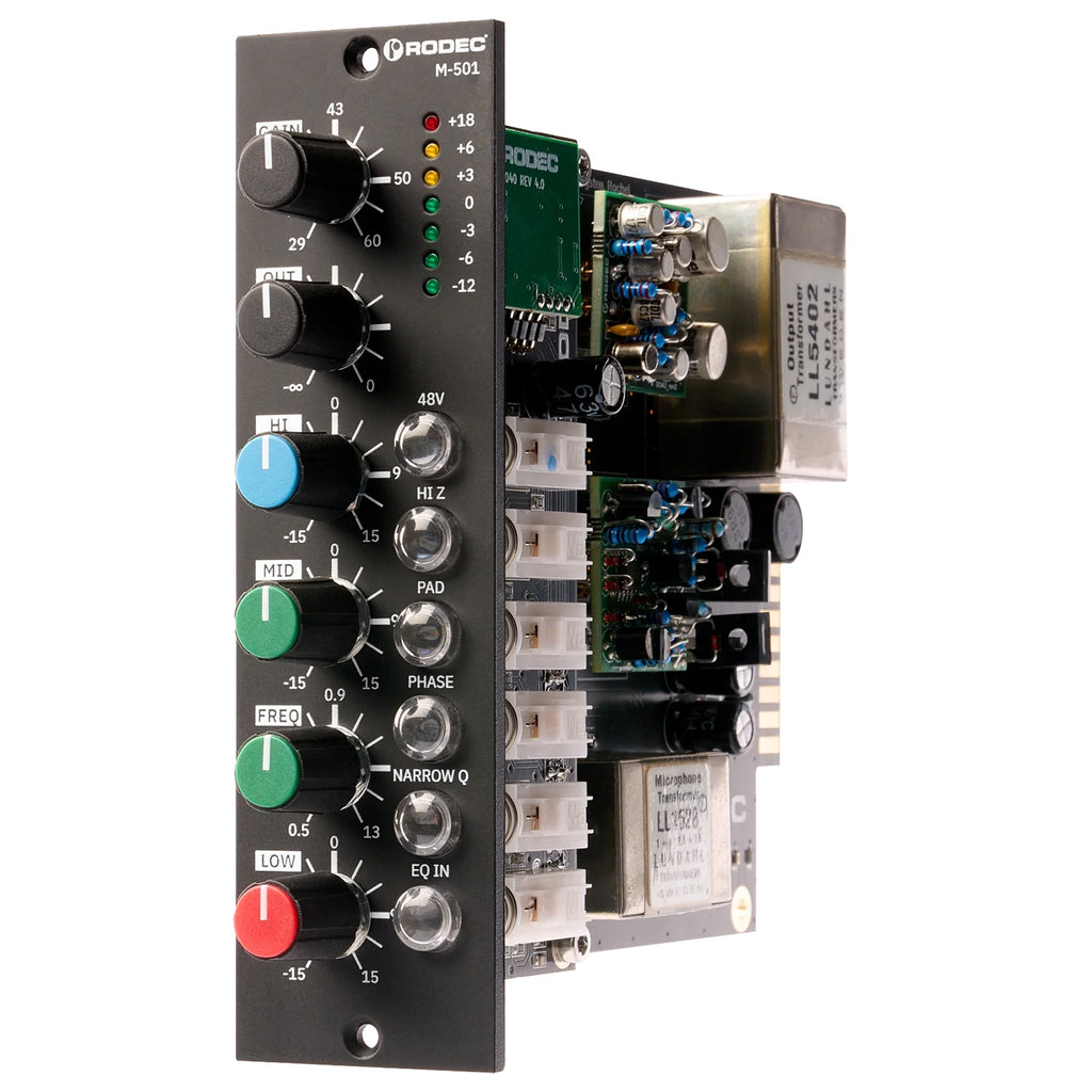 Rodec M-501 500 Series Discrete Preamp/EQ