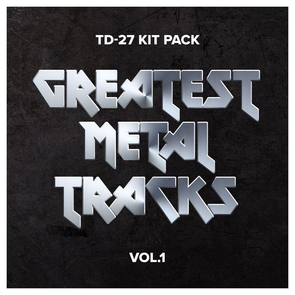 Roland TD-27 Kit Pack: Greatest Metal Tracks Vol. 1 - Electronic Delivery