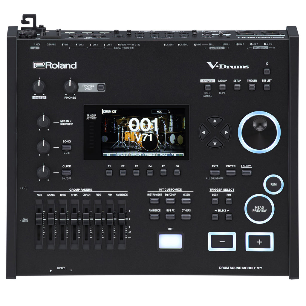 Roland VAD716-GN V-Drums Acoustic Design Kit - Gloss - Natural