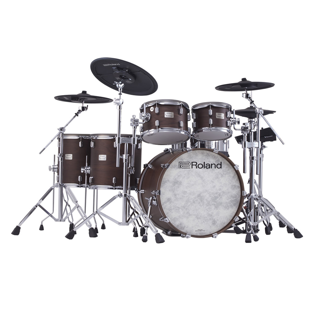Roland VAD716 V-Drums Acoustic Design Kit - Satin - Walnut