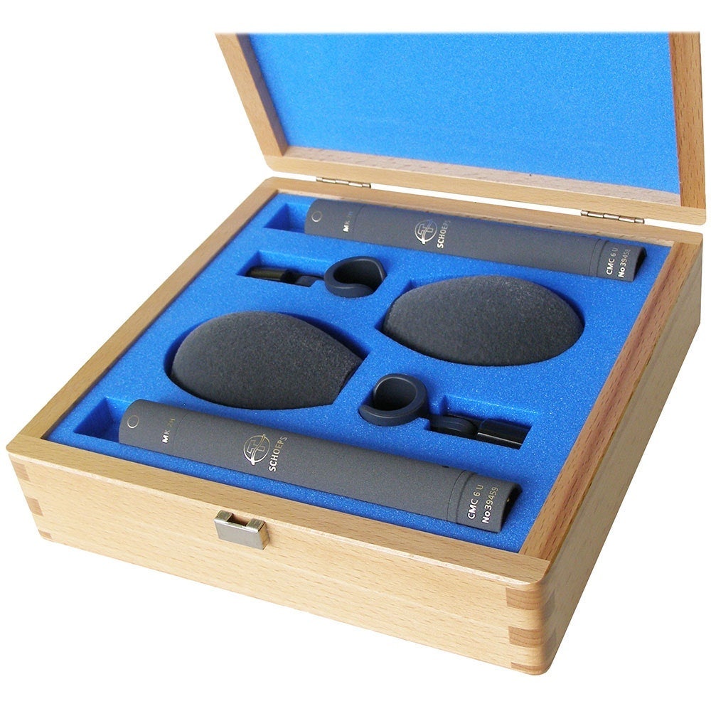 Schoeps CMC 62H Omnidirectional Condenser Mic Stereo Set (Demo Deal)
