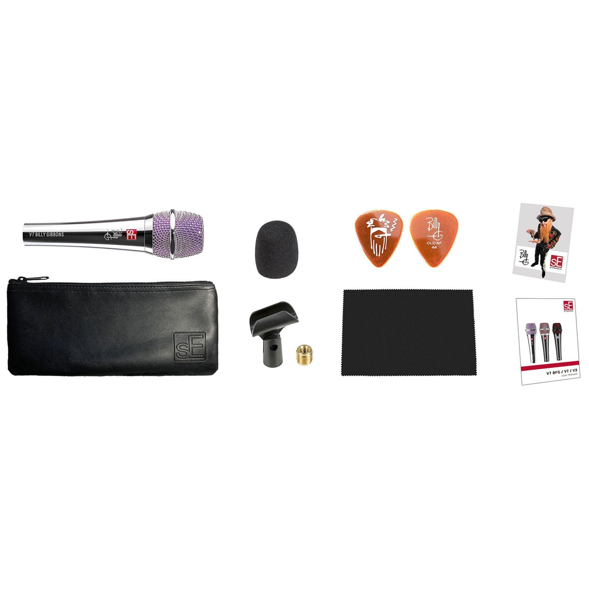 sE Electronics V7 BFG Dynamic Mic Billy Gibbons Signaure