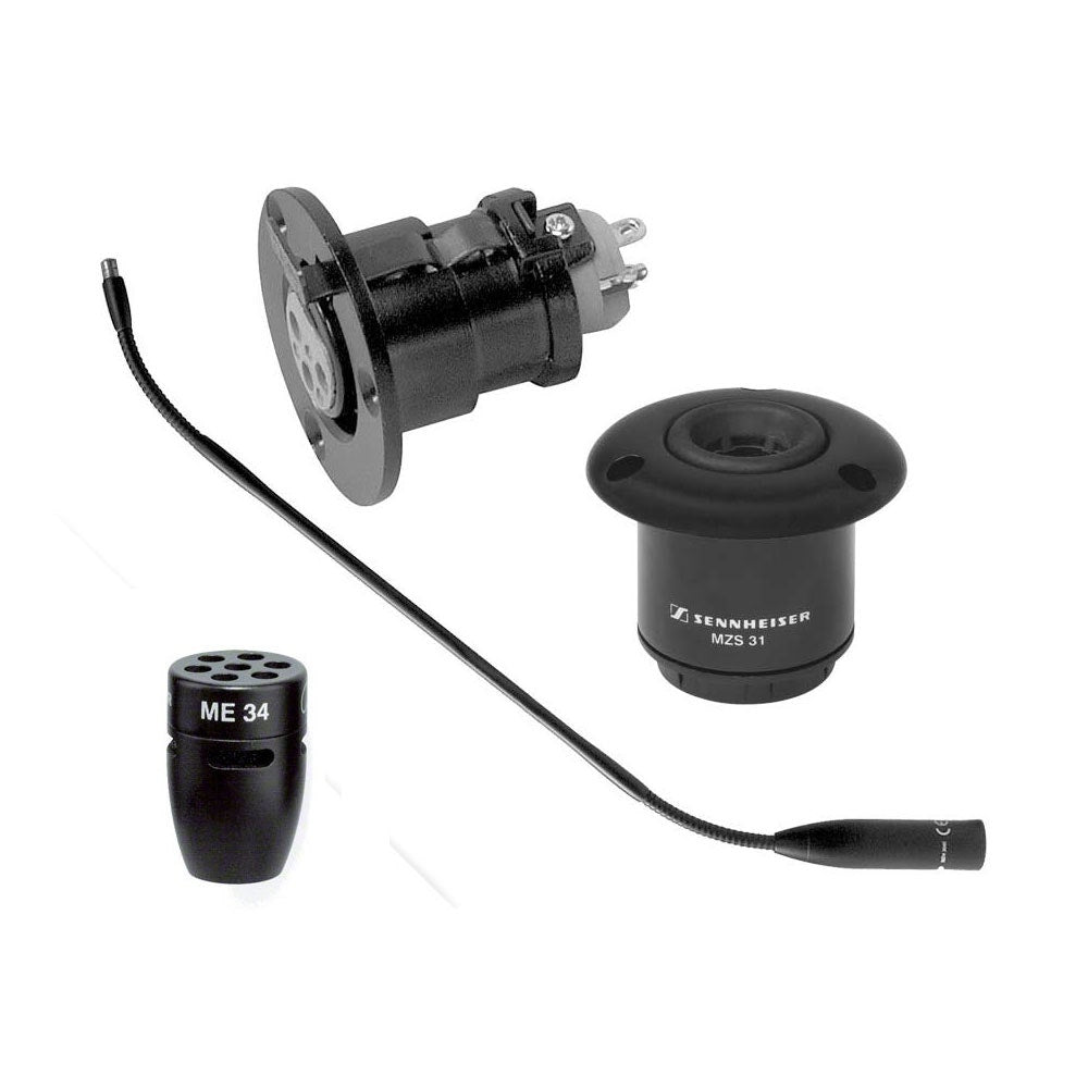 Sennheiser I40-C Gooseneck Microphone Combo Pack