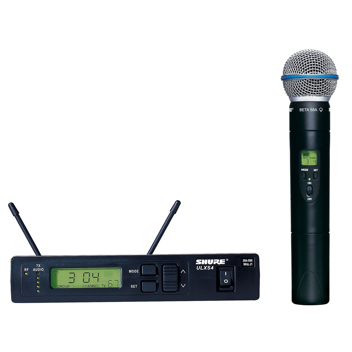 Shure ULXS24/BETA58-G3 ULX Standard Wireless Mic System