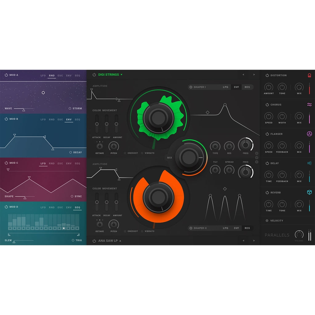 Softube Parallels Soft-Synth - Electronic Delivery