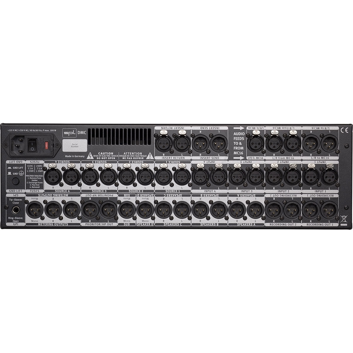 SPL DMC Stereo Mastering Console - Red