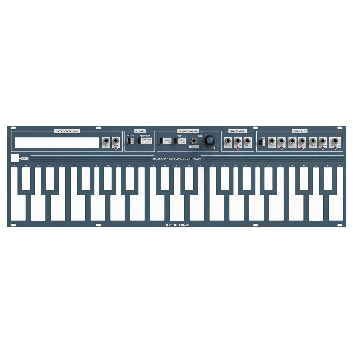 Sputnik Modular Multi-Touch Keyboard Controller
