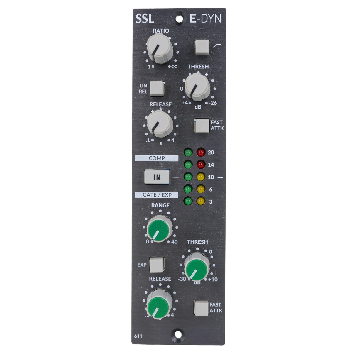 SSL E-Series Dynamics MK2 500 Series Compressor Module #5DY-001796 (Used)