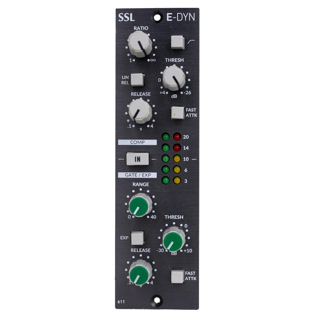 SSL E-Series Dynamics MK2 500 Series Compressor Module #5DY-001798 (Used)