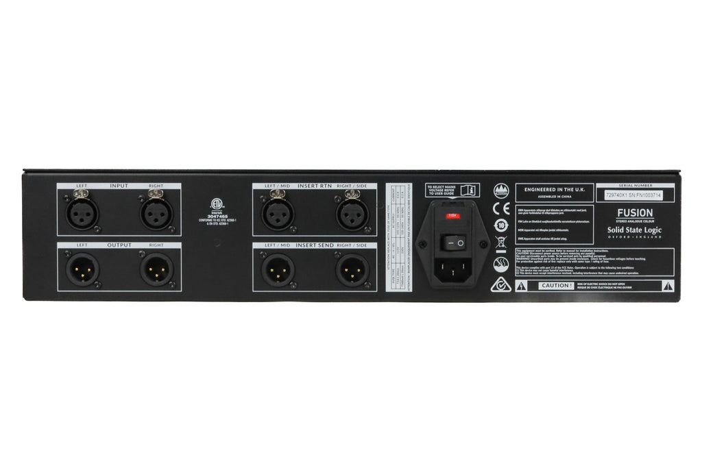 SSL Fusion Analog Master Processor #FN1003714 (Used)