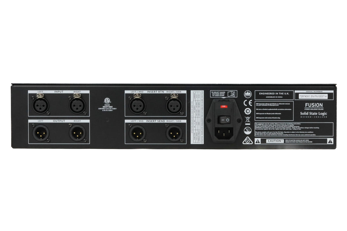 SSL Fusion Analog Master Processor #FN1003714 (Used)