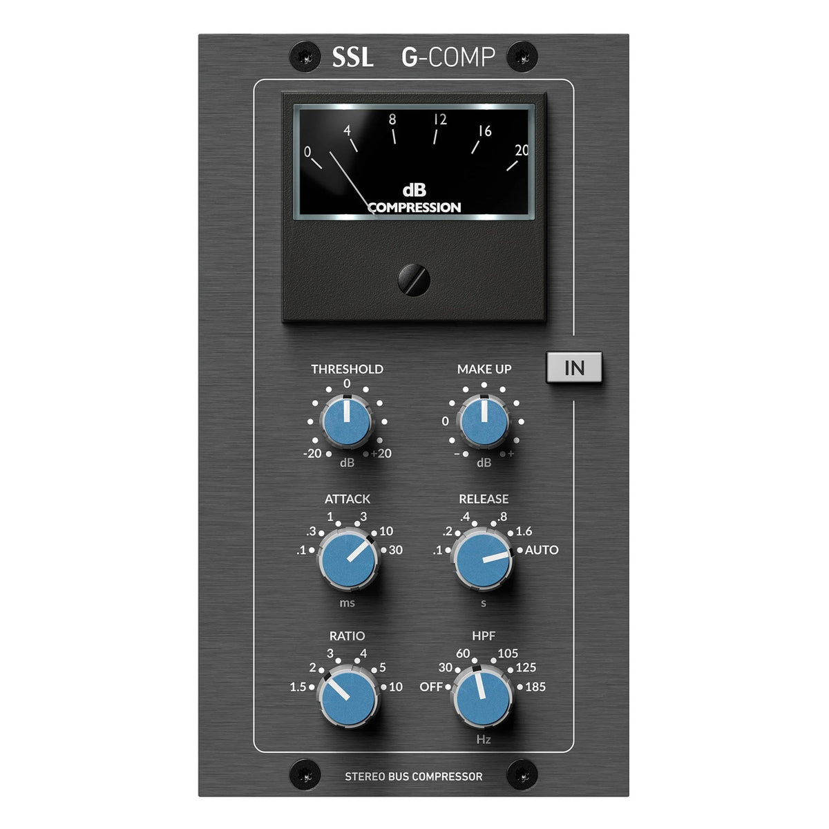 SSL G-Comp 500 Series Stereo Bus Compressor Module