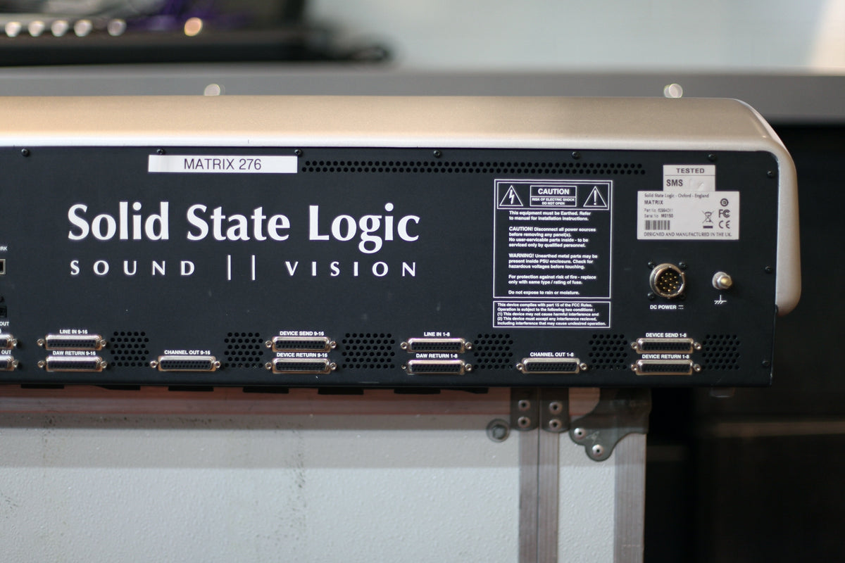 SSL Matrix Console #M0150 (Used)