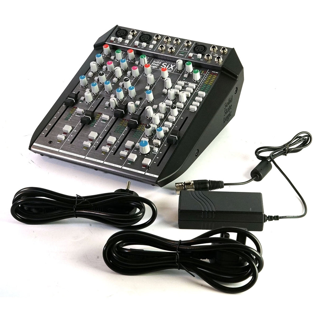SSL SiX Small Format Desktop Mixer