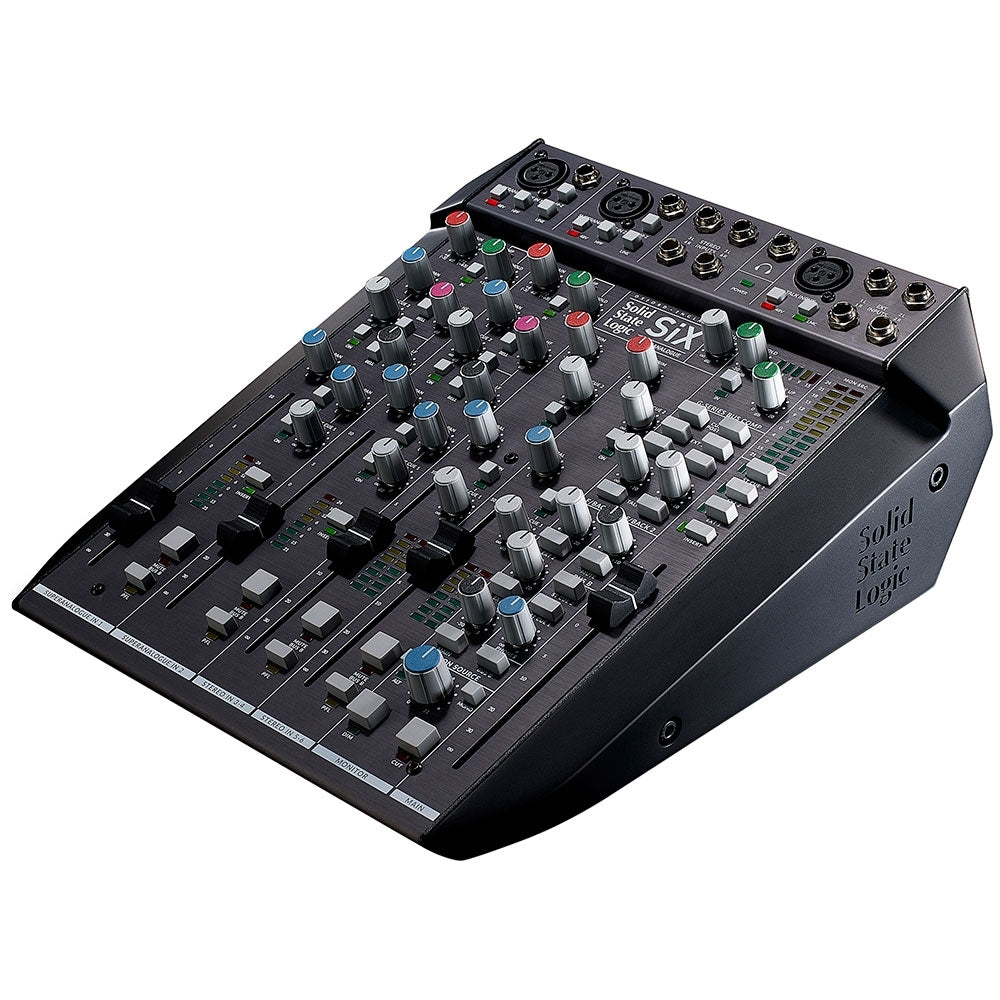 SSL SiX Small Format Desktop Mixer