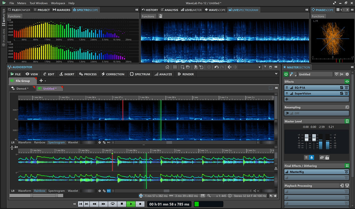 Steinberg WaveLab Pro 12 Mastering Software Suite - Retail Box
