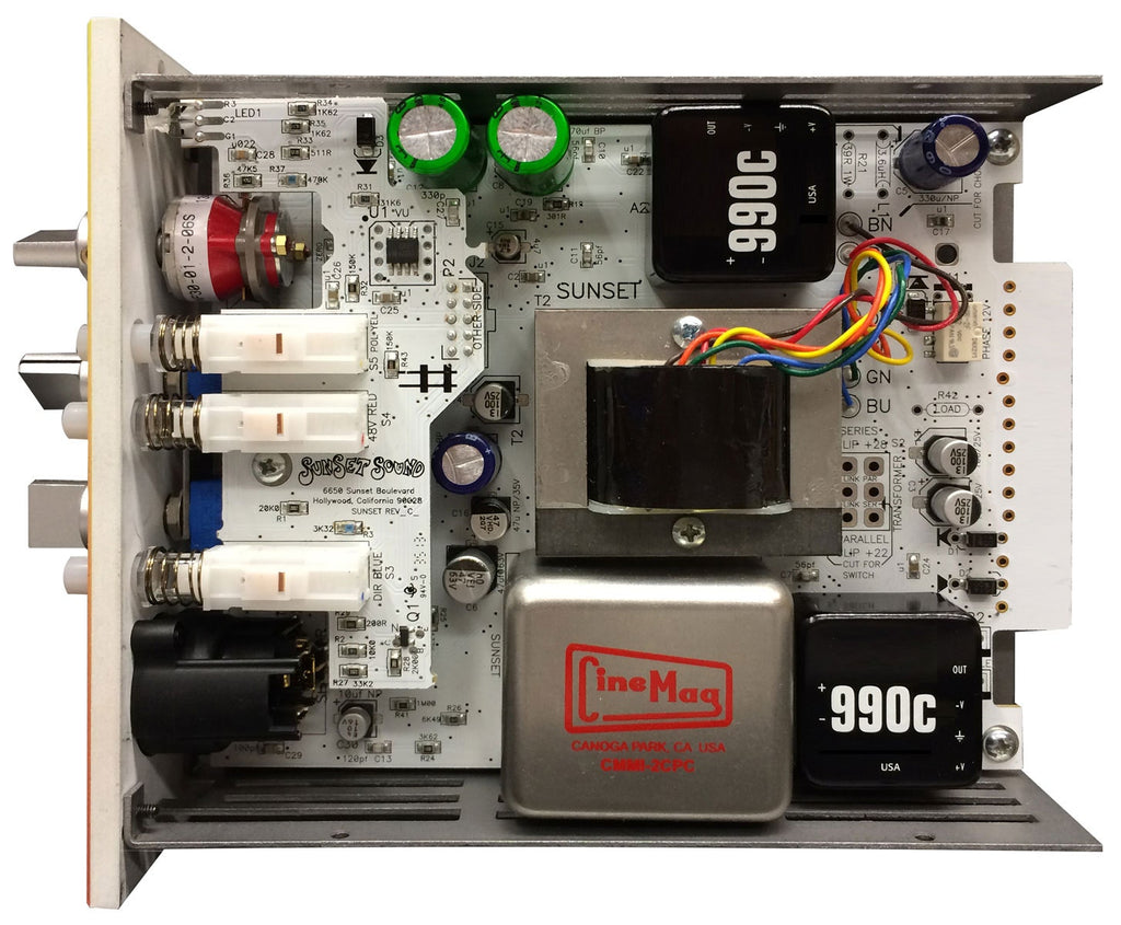 Sunset Sound S1P Tutti 500 Series Mic/Instrument Preamp