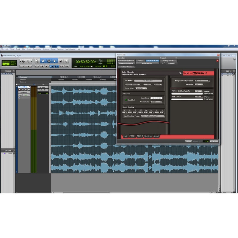 SurCode for Dolby E Encoder - Electronic Delivery