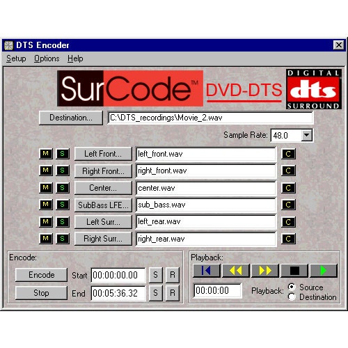 SurCode DVD-DTS Professional - Electronic Delivery