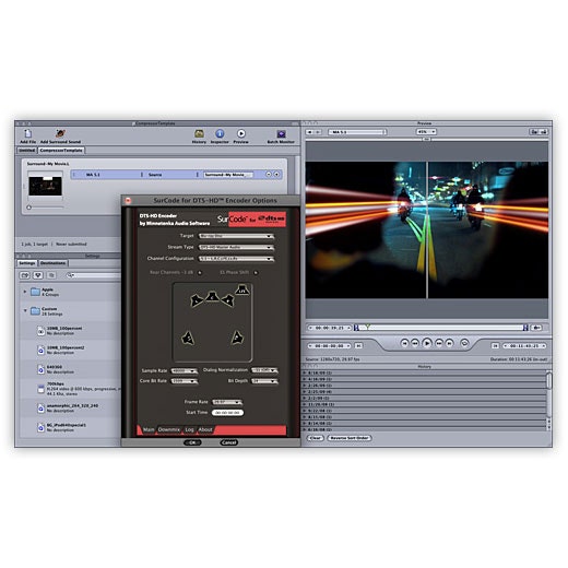 SurCode Encoder for DTS-HD for Compressor - Electronic Delivery