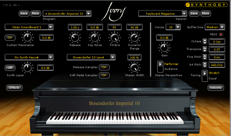 Synthogy Ivory II Grand Pianos